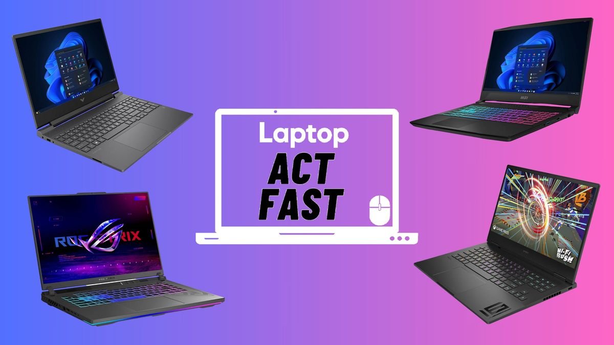 Four gaming laptops on sale now